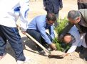 گزارش تصویری مراسم روز درخت کاری و تقدیر از نیروهای باغبانی دانشگاه